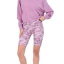 90 Degrees by Reflex NWT!  2 Piece Sweatshirt Bike Shorts Activewear Set - Size L Photo 0