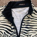 J. McLaughlin  Cheetah Print Athletic Half Zip  Photo 6