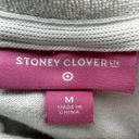 Stoney Clover Lane  x Target Half Zip Cropped Sweatshirt Terry Cotton White M Photo 2