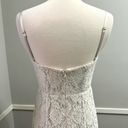 Fame and Partners  Dandelion Dress Gown Maxi Lace Cream Champagne Size 2 Photo 7