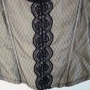 Frederick's of Hollywood  Corset Bustier Sexy Top Lace Mesh Medium Black Y2K Vtg Photo 3