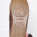 Olukai  Nohea Brown Leather Slide On Loafers Size 8 Women’s Photo 4