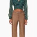 Wilfred  Aritzia MELINA PANTS Constant Camel Vegan Leather Photo 0