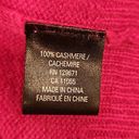 360 Cashmere 💕💕 Jessa Boatneck Cardigan ~ Dark Pink 100% Cashmere Large L NWT Photo 7