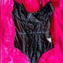 One Piece Black Lace Mesh  Lingerie Photo 0