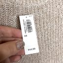 Old Navy NWT  Mock Turtle Neck Heathered Beige Tan Balloon Sleeve Knit Sweater Photo 4