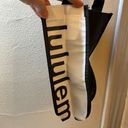 Lululemon  Bag Black with logo Photo 3