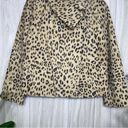 Chico's NEW  Animal Print Genuine Leather Jacket size 0 (S Small) NWT Photo 3