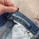 American Eagle relaxed mom jean distressed knees Photo 4