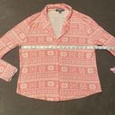 Missguided  Women’s Pink Long Sleeve Pajamas Size 4 NWOT Photo 0