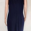 Joan Rivers  Luxe Blue Dress Feminine Sleeveless Multi Function Dress Sz 9 Photo 5