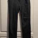 J.Jill Women's  Charcoal Faded Black Slim Leg Stretch Jeans Size 6 GUC #7930 Photo 1