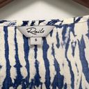 Rails  Constantine Cobalt Shibori Tie Dye Blue
White Midi Dress Size Small Photo 6