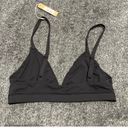 SKIMS FITS EVERYBODY TRIANGLE BRALETTE ONYX SMALL Photo 5