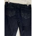 NYDJ  Jeans Womens 14 Black Stretch Denim Marilyn Straight Lift & Tuck Pants 14p Photo 2