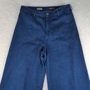 Pilcro  The Skipper Wide Leg Jeans Women's Size 32 Dark Wash High Rise Stretch Photo 3