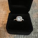 Solitaire Gorgeous Silver  Statement Ring Size 7 Photo 1