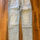 American Eagle  jeans size 2 faded denim Mom jean Strigid Photo 1