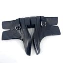 Buckle Black Donald J Pliner Ankle Boots Leather Donato 2  EU 35 Moto Size 6 Photo 2