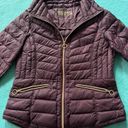 Michael Kors  Women's Puffer Jacket Red Polyester Packable Down Fill Sz M Photo 1