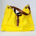 Talbots  Yellow Canvas Shoulder Bag Photo 0