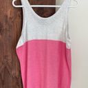 Nike  Sportswear Tank Womens XL pink Colorblock Vtg Logo Athletic New Photo 2