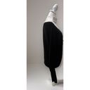 Tahari T  Womens Black White Color Block Dolman Sleeve Sweater Size Large Photo 4