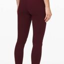 Lululemon Super High Rise Align Leggings 28” Size 2 Garnet Photo 0