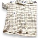 POL  Cream Multicolor Floral Cotton Long Sleeve Button Down Shirt Size S Photo 7