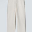 Everlane The Organic Wide-Leg Pant in Bone Size 16 NWT Photo 5