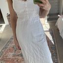 Abercrombie & Fitch white linen dress Photo 1