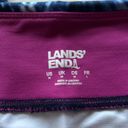 Lands'End New  Womens Tie Dye Blue Active Yoga Pants Medium Photo 4