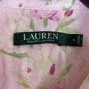 Ralph Lauren Lauren  Floral Pink Sleep Shirt Size Small Photo 5