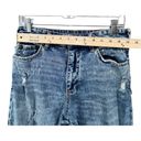 Pilcro  Jeans Womens 25 Blue Mom High Rise Distressed Denim Stretch Relaxed Photo 5