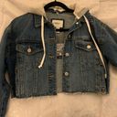 Forever 21 Cropped Denim Jacket Photo 0