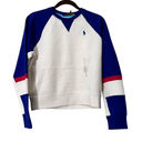 Polo NWT  Ralph Lauren Double Knit Tech Crewneck Sweatshirt Womens Medium $148 Photo 3