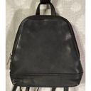 Krass&co G.H. Bass and  Small Black Leather Backpack Daypack Photo 0