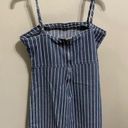 Altar'd State Altar’d State Pinstriped Denim Jumper Dress Size‎ M Photo 1