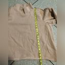 Madewell  MWL Betterterry Relaxed Turtleneck Sweater in Taupe Tan Cream Size XL Photo 8