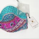 Shade & Shore  Bikini Top Multicolored Bikini Swimsuit Top Size 34D NEW Photo 5