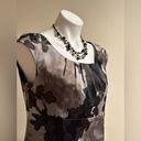 Dress Barn  Collection Black,Brown,Gray Sleeveless Dress Boat Neck & pleat… Photo 2