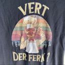 Swedish Chef Teepublic Graphic Short Sleeve Rainbow Fitted Shirt Medium Photo 1