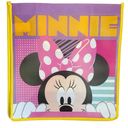 Disney  Junior Minnie Mouse Legacy Pink Purple Reusable Shopping Tote Bag 13x13 Photo 1