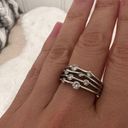 The Row Multilayer 4 Nested Crystal Cocktail Statement Ring Size 6 EUC Photo 0