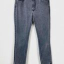 J.Jill  Grey Authentic Fit Slim Button Ankle Jeans Photo 0