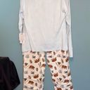 BEARPAW  2-Piece Pajamas Set with Camping Print Lightweight Flannel Sleep Pant 2X Photo 9