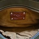 Patricia Nash  Rienzo Satchel Soft Olive Green Rose Tooled Leather Tassel Bag Photo 8