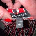 EXPRESS  black, white & red striped jumper NWT medium Photo 7