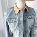 Ralph Lauren RL 67  Blue Denim Corduroy Collar Vintage Jacket Women’s Size Small Photo 1