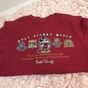 Disney  embroidered Mickey and quote t shirt Photo 1